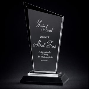 Black/Gold Royal Impress Acrylic